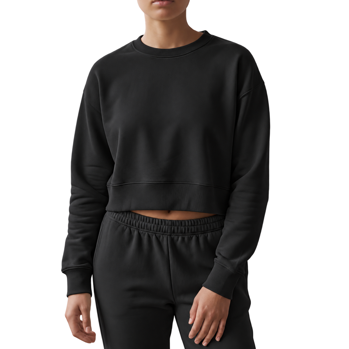 American & Company Women’s Crop Top Sweatshirts