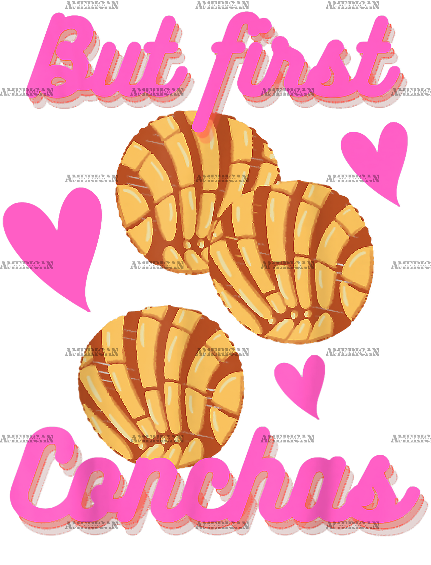 But First Conchas-1 DTF Transfer