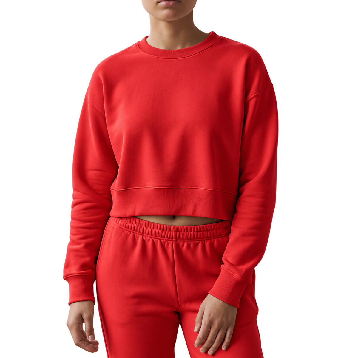 American & Company Women’s Crop Top Sweatshirts
