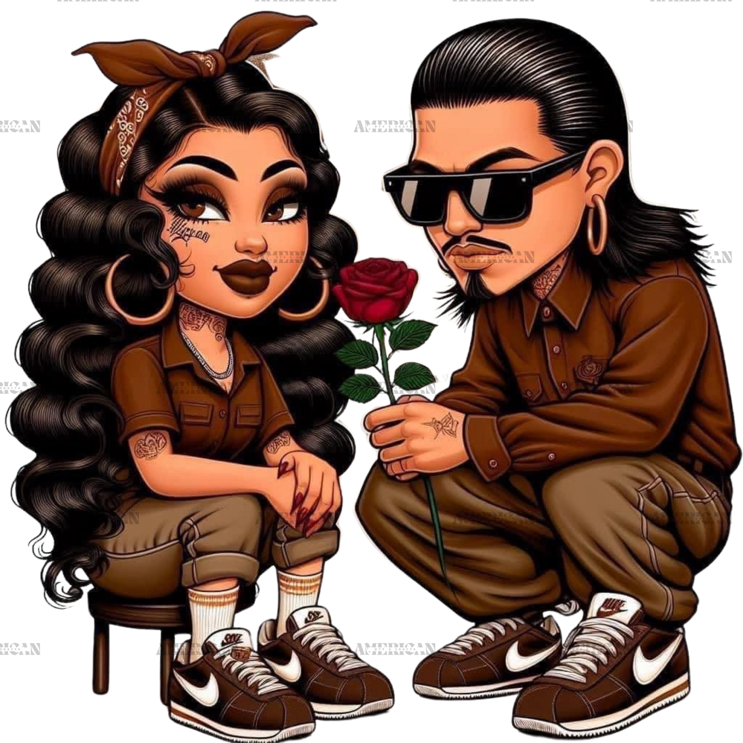 Valentine Couple-5 DTF Transfer