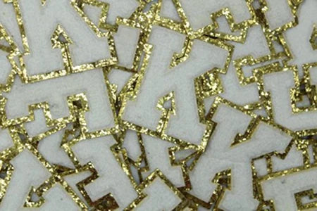 2.5" Chenille Letters
