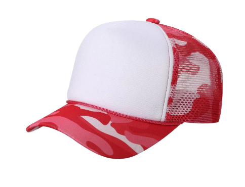 Trucker Cap Polyester Foam Front 5 Panel (Pack of 12)