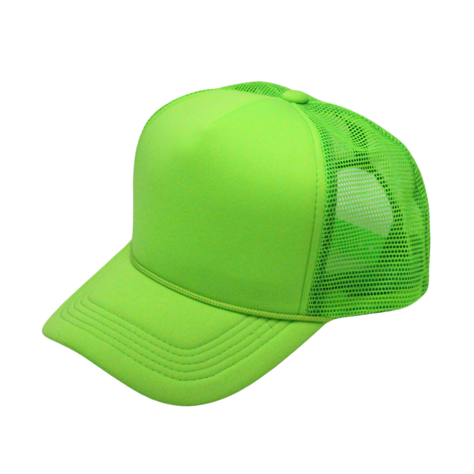 Trucker Cap Polyester Foam Front 5 Panel (Pack of 12)
