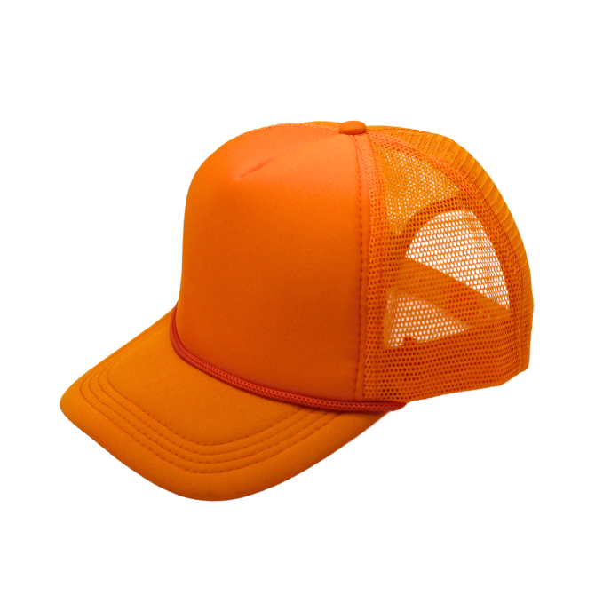 Trucker Cap Polyester Foam Front 5 Panel (Pack of 12)