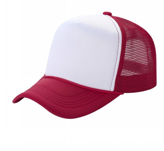 Trucker Cap Polyester Foam Front 5 Panel (Pack of 12)