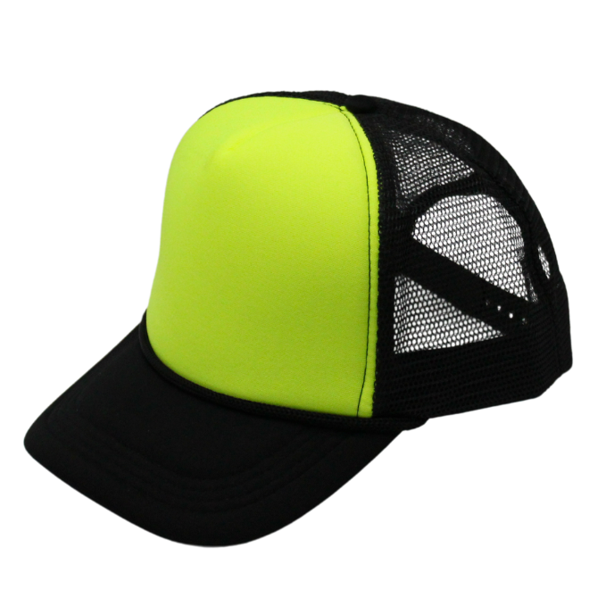 Trucker Cap Polyester Foam Front 5 Panel (Pack of 12)