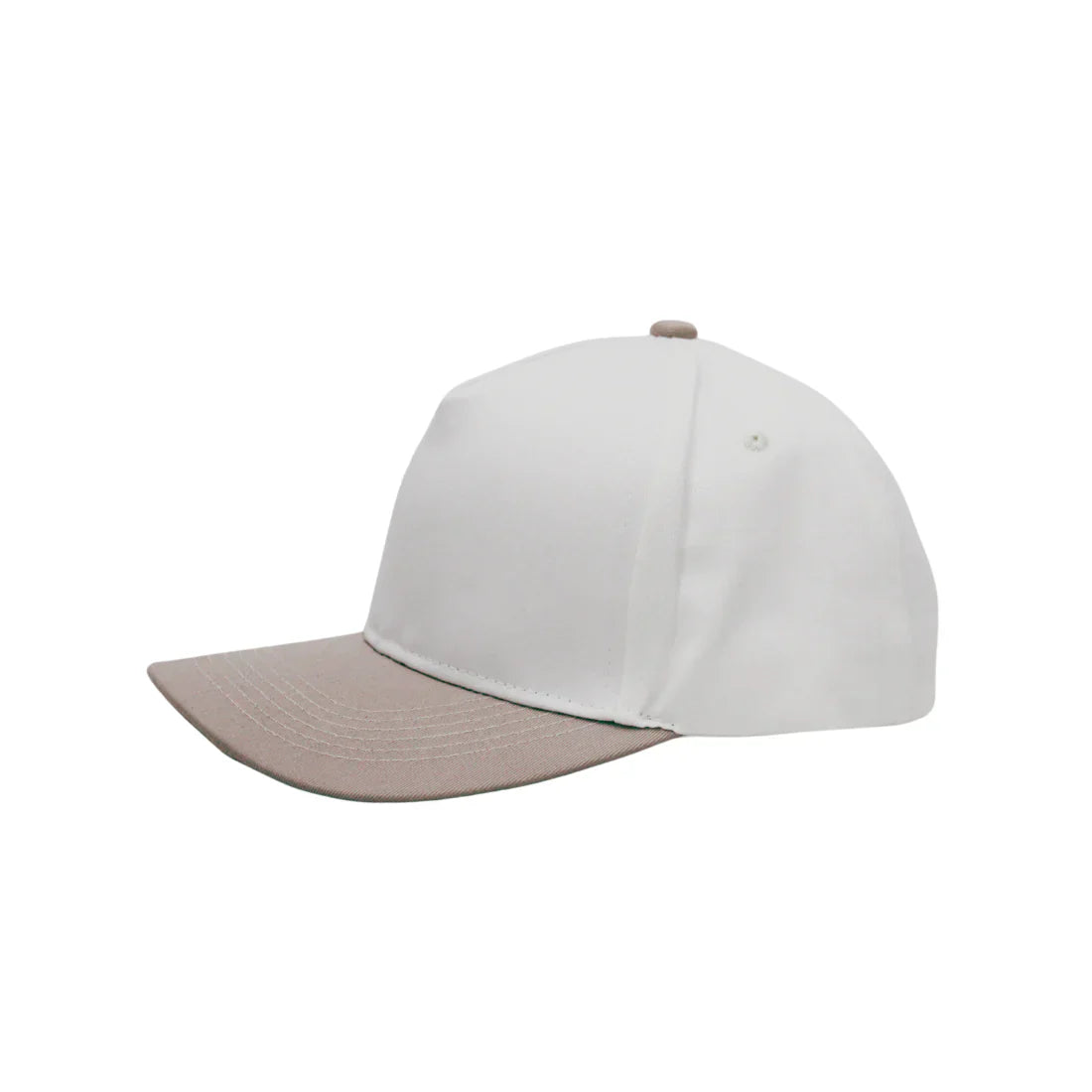 2- Tone Plain Canvas Caps