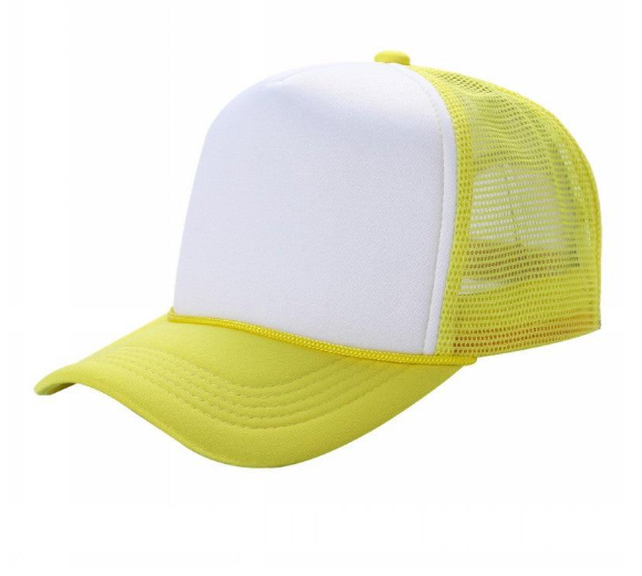 2-Tone Trucker Cap Polyester Foam Front 5 Panel