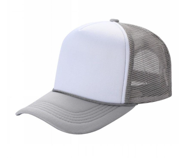 2-Tone Trucker Cap Polyester Foam Front 5 Panel
