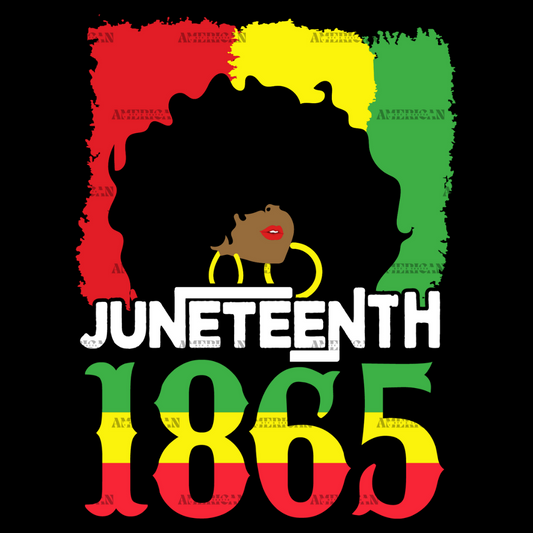 1865 Juneteenth-3 DTF Transfer