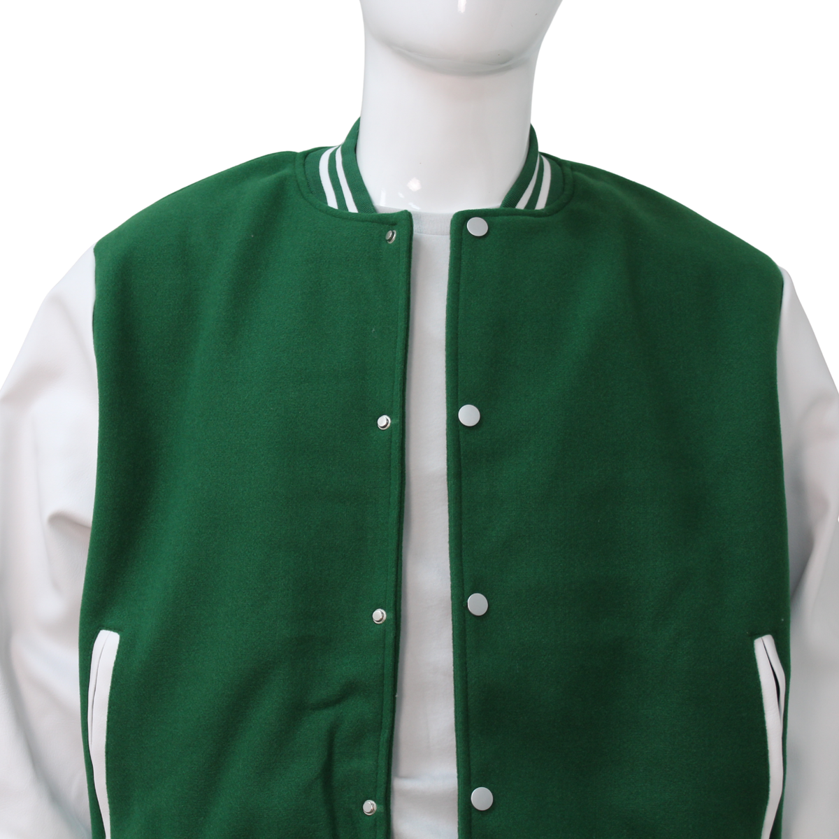 Adult Varsity Jacket with Leather Arm