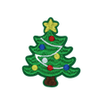 Christmas 2.5" Embroidery Letter Varsity
