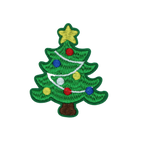 Christmas 2.5" Embroidery Letter Varsity
