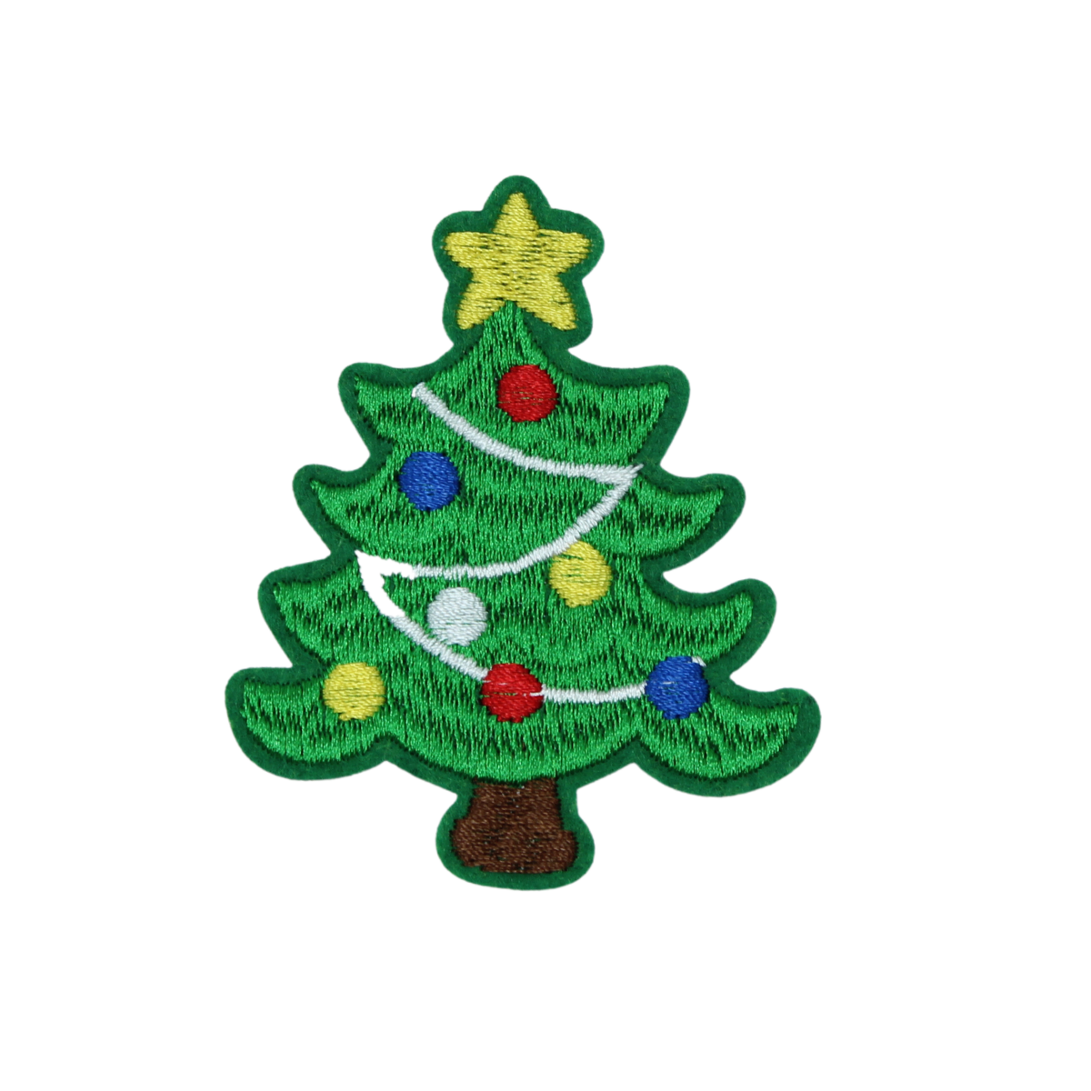 Christmas 2.5" Embroidery Letter Varsity