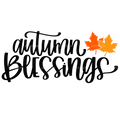 Autumn Blessings DTF Transfer