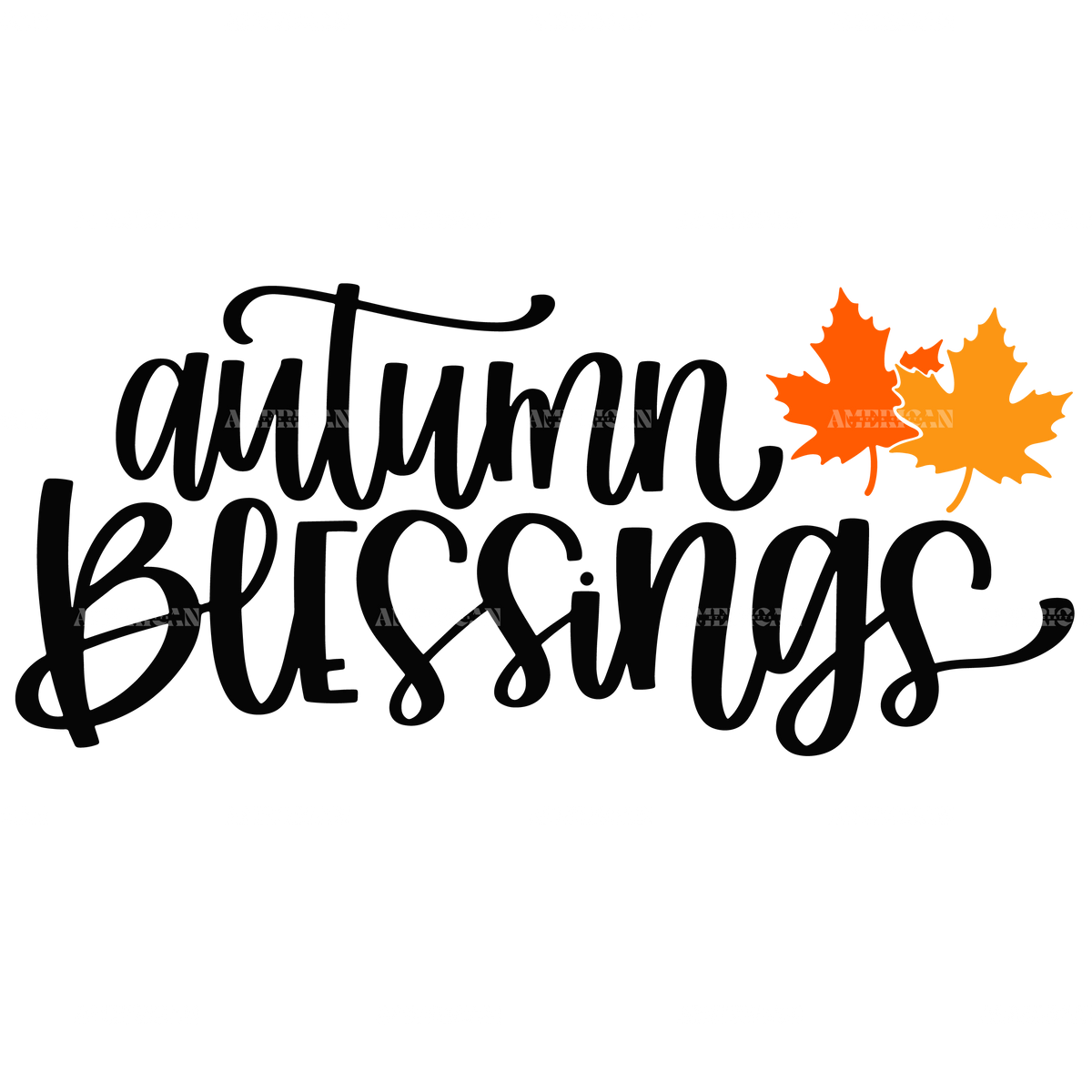 Autumn Blessings DTF Transfer