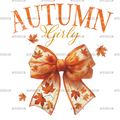 Autumn Girly Bow-2 DTF Transfer