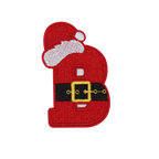 Christmas 2.5" Embroidery Letter Varsity
