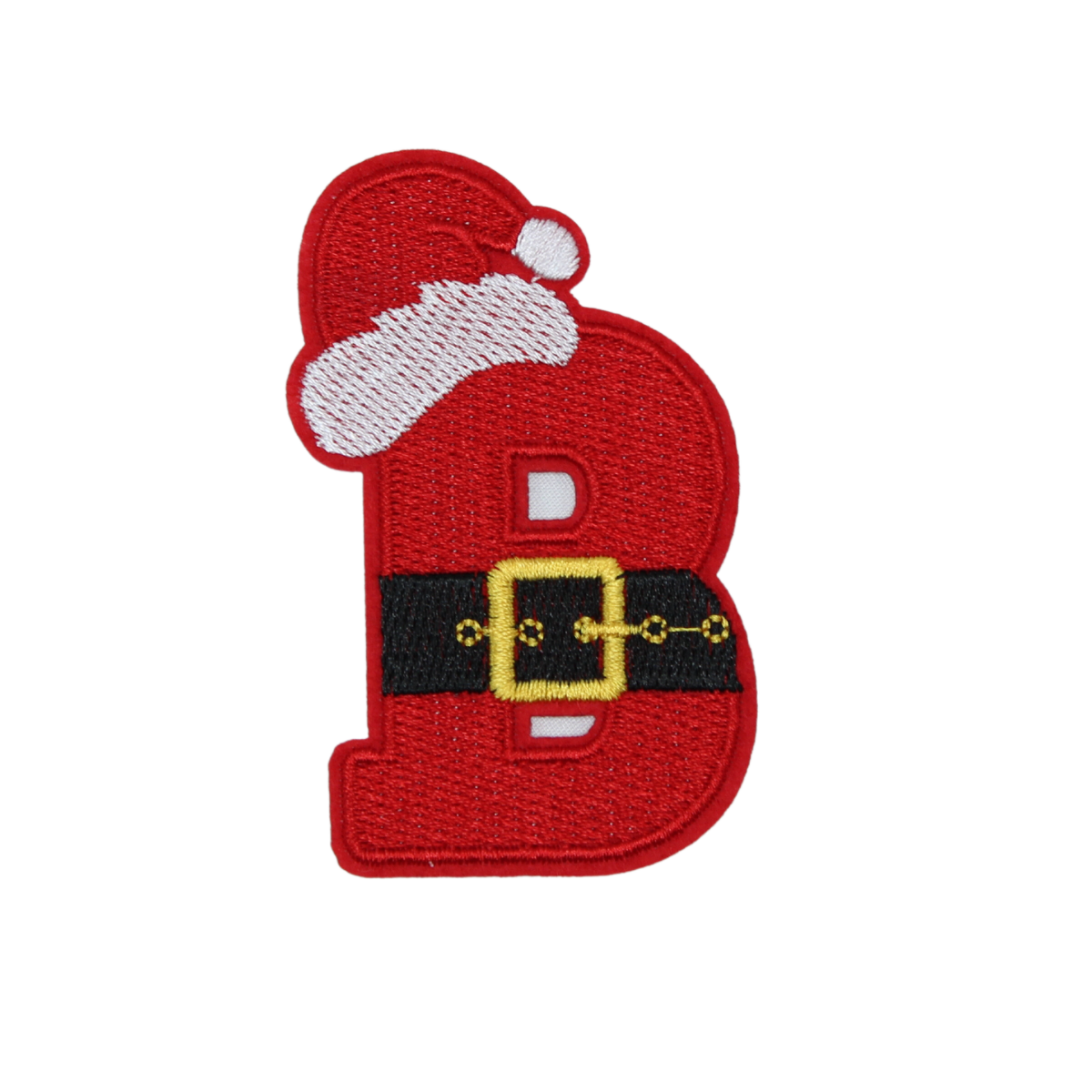 Christmas 2.5" Embroidery Letter Varsity