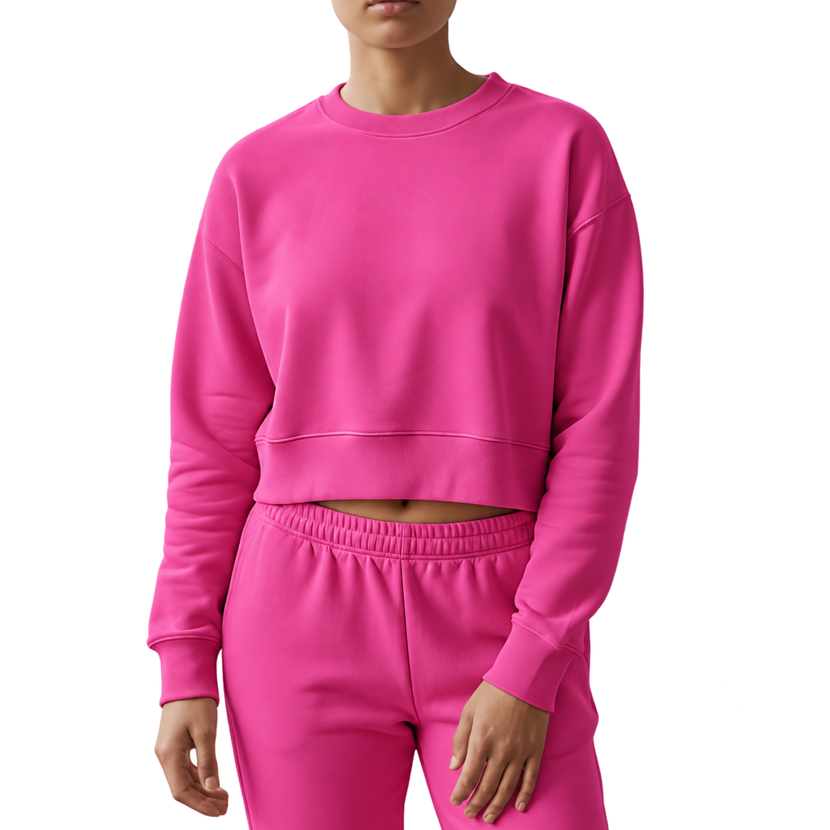 American & Company Women’s Crop Top Sweatshirts