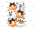 Boojee Pumpkins DTF Transfer
