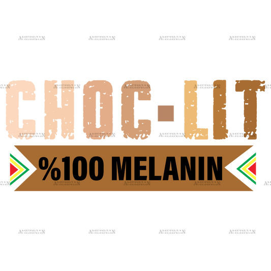 Choc-Lit Melanin DTF Transfer