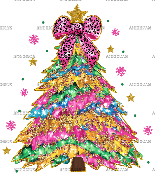 Christmas Tree-6 DTF Transfer