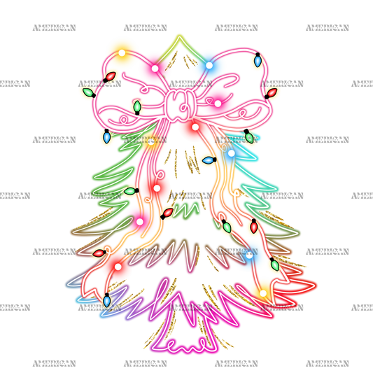Christmas Tree-9 DTF Transfer