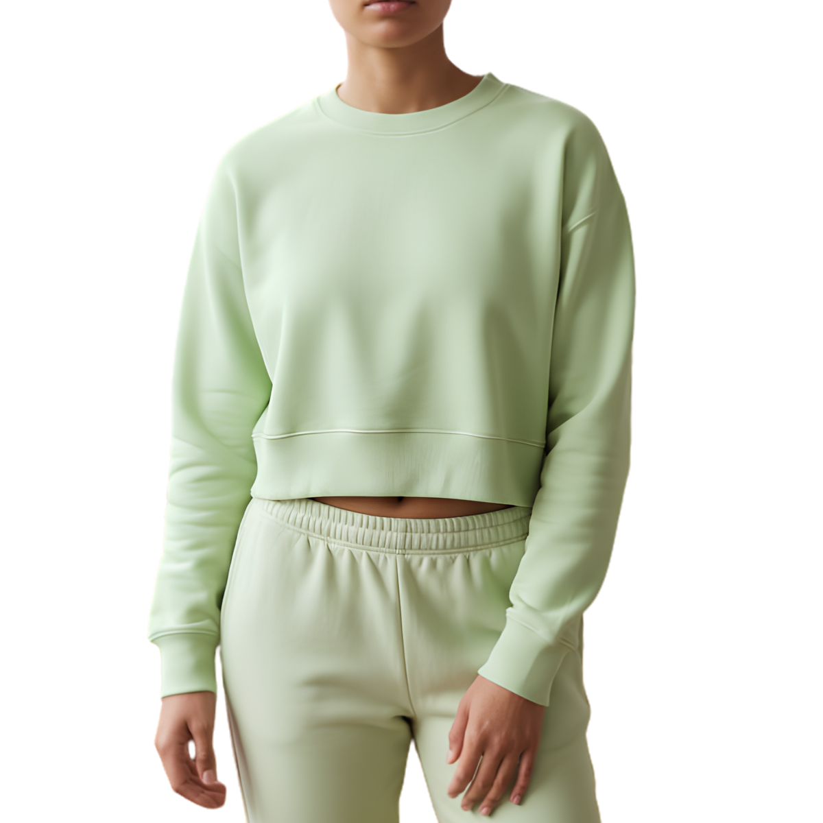 American & Company Women’s Crop Top Sweatshirts