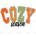 Cozy Season Fall DTF Transfer