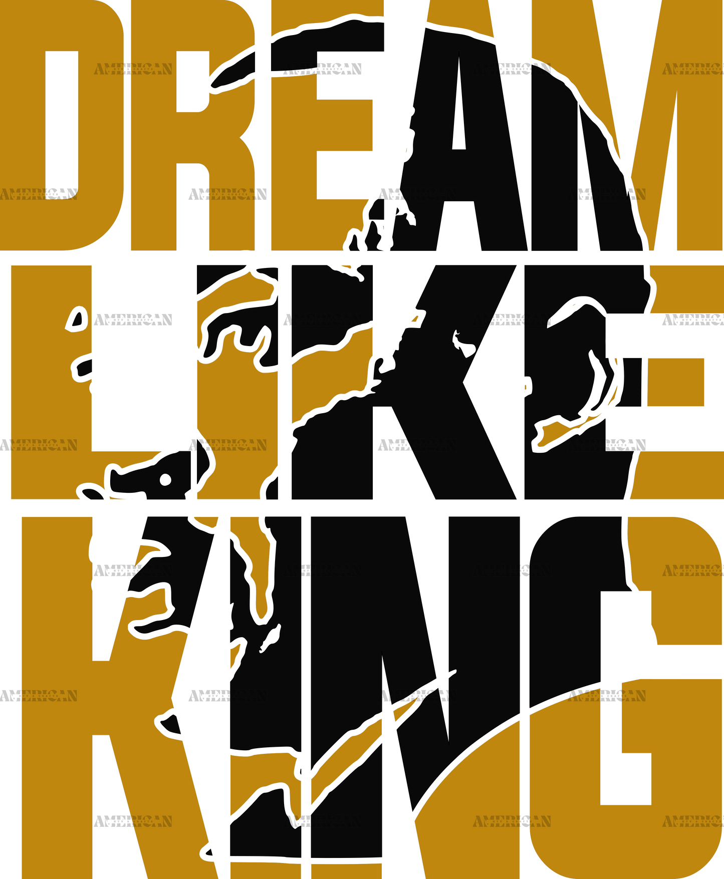 Dream Like King DTF Transfer