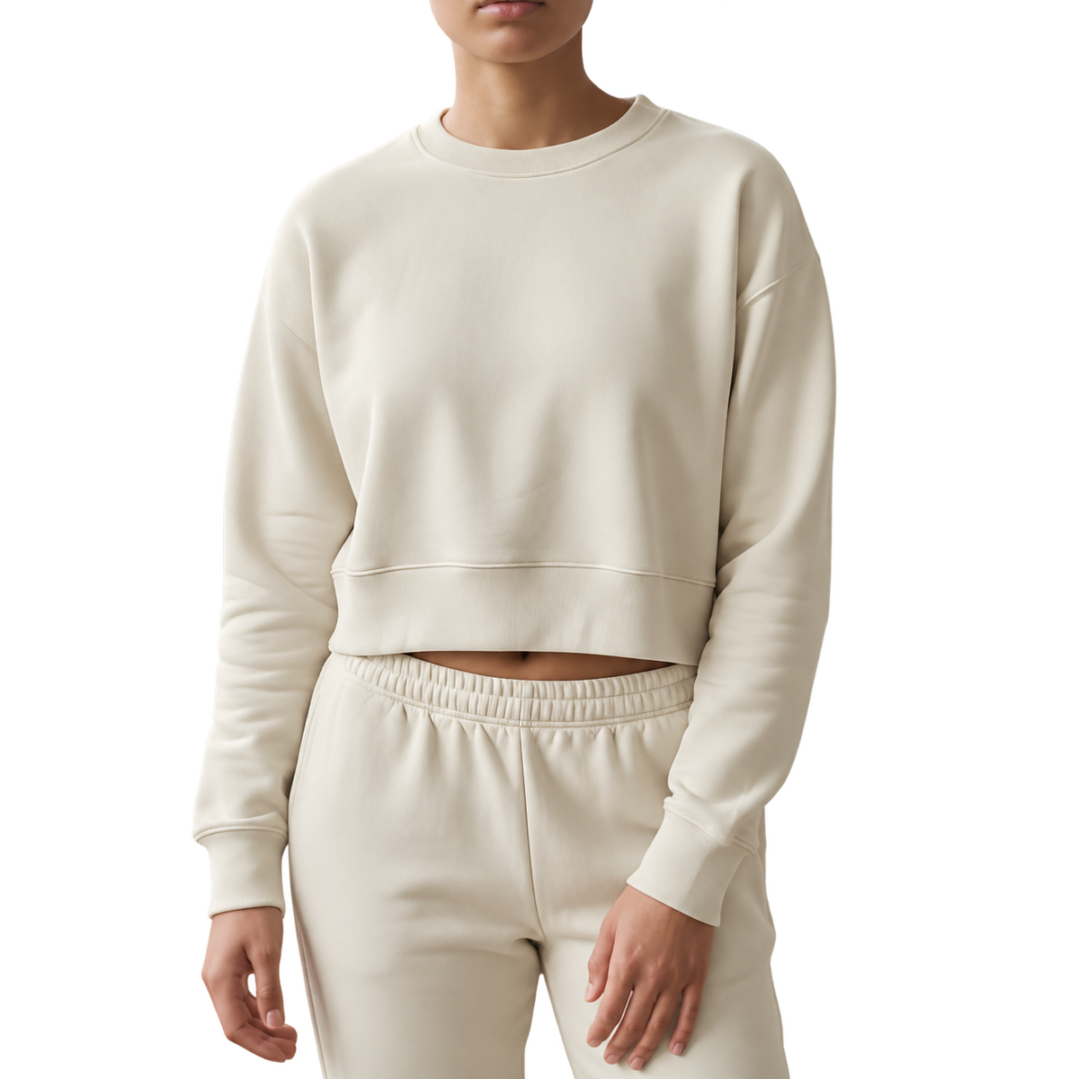 American & Company Women’s Crop Top Sweatshirts