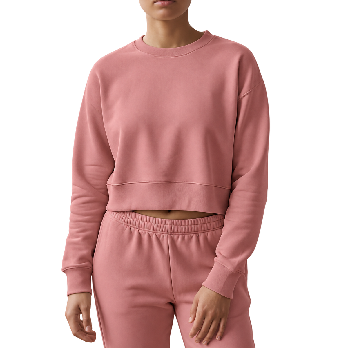 American & Company Women’s Crop Top Sweatshirts