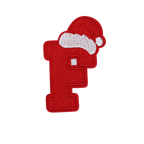 Christmas 2.5" Embroidery Letter Varsity