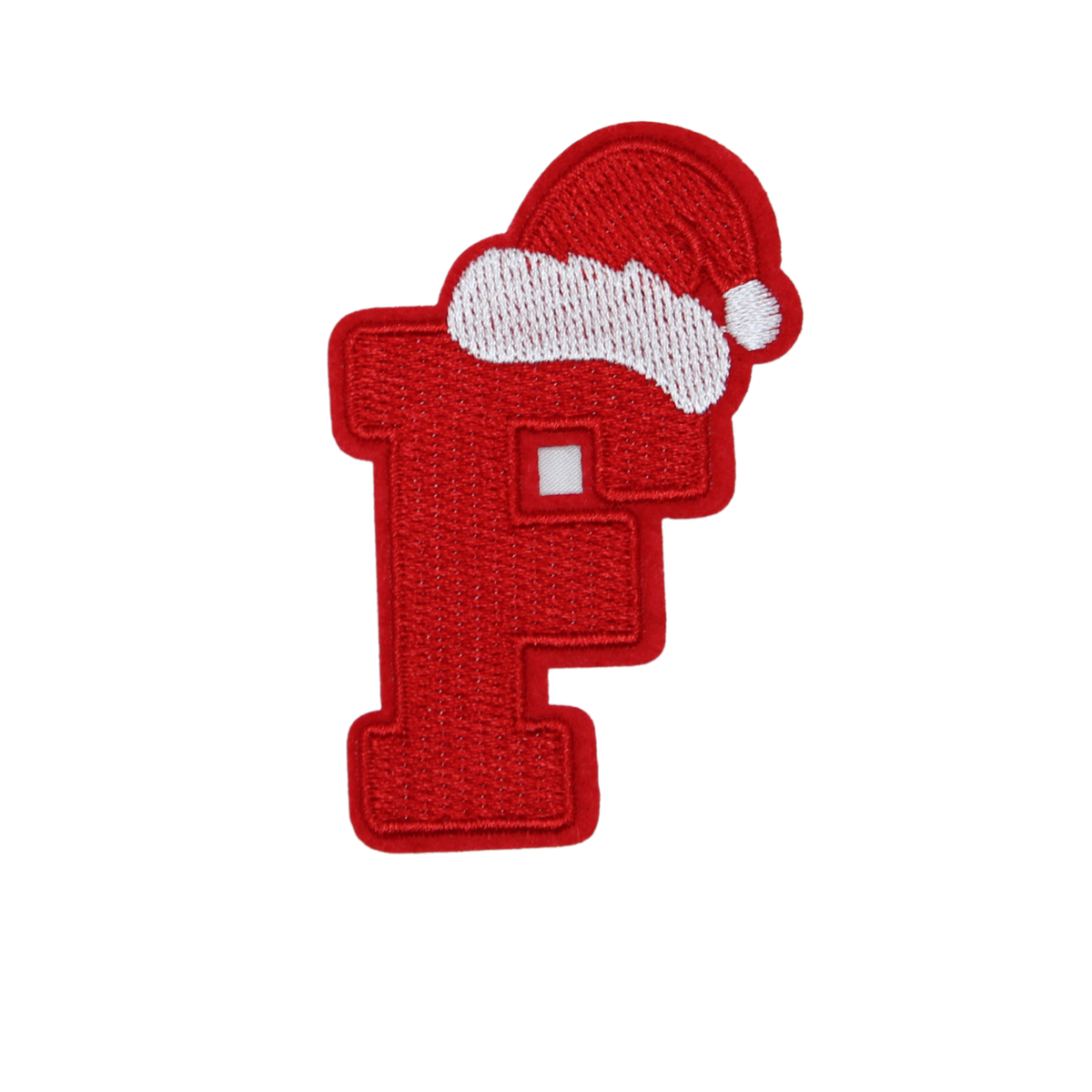 Christmas 2.5" Embroidery Letter Varsity