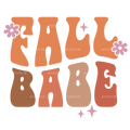 Fall Babe DTF Transfer