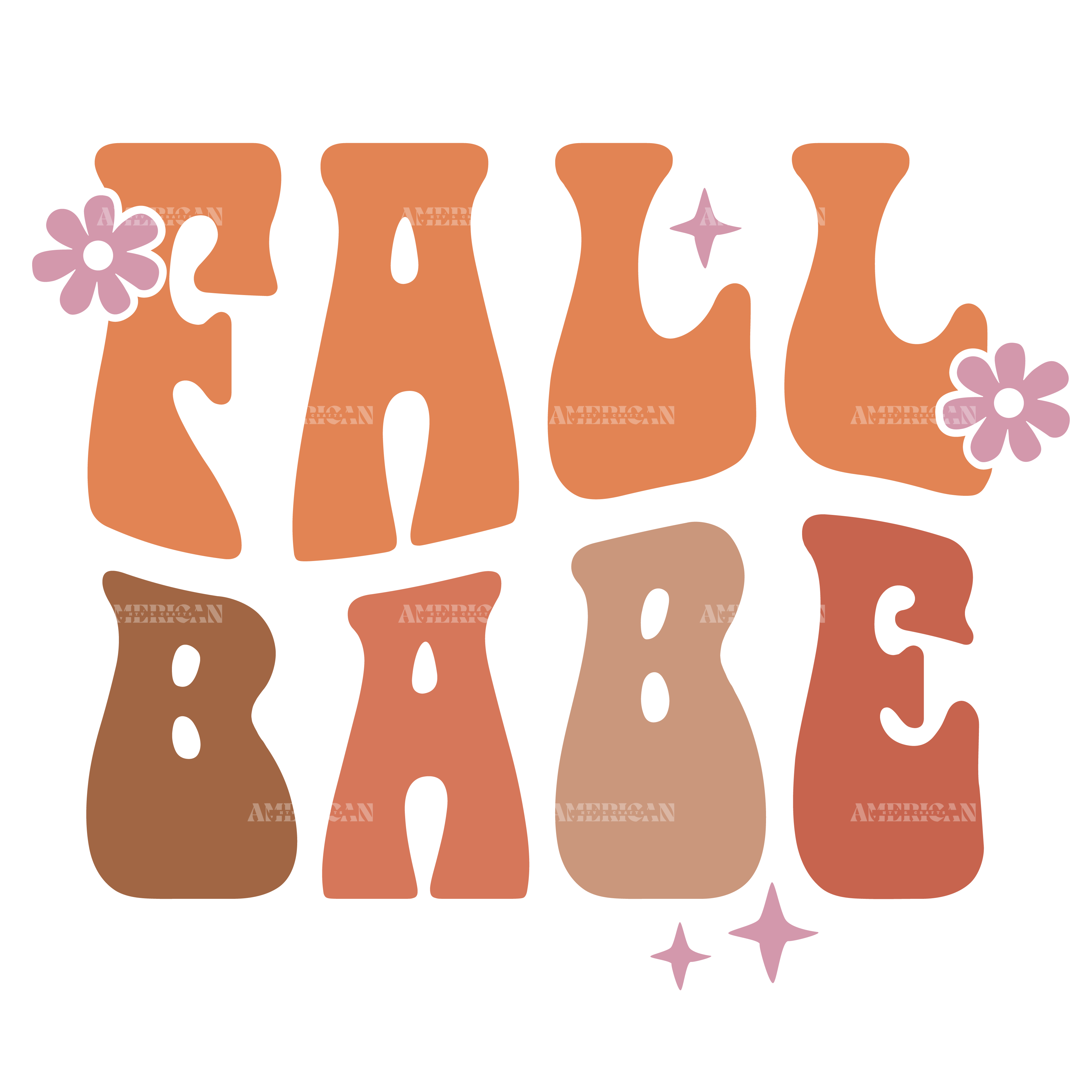 Fall Babe DTF Transfer