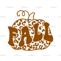 Fall Pumpkin DTF Transfer