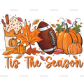 Fall Tis The Season Football DTF Transfer