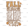 Fall Tour Fall Vibes Only-1 DTF Transfer
