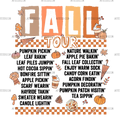 Fall Tour Fall Vibes Only-3 DTF Transfer