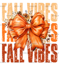 Fall Vibes Bow-1 DTF Transfer