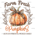 Farm Fresh Pumpkins-3 DTF Transfer