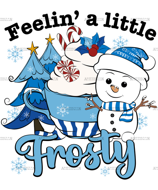 Feelin A Little Frosty DTF Transfer