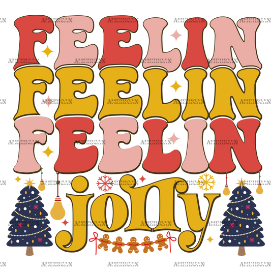 Feelin Jolly-10 DTF Transfer