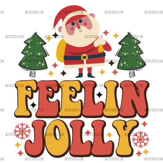 Feelin Jolly-4 DTF Transfer