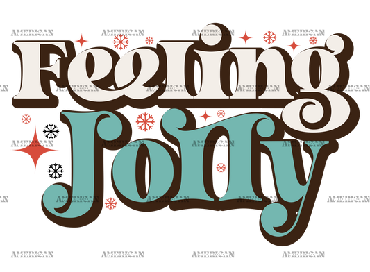 Feelin Jolly-8 DTF Transfer