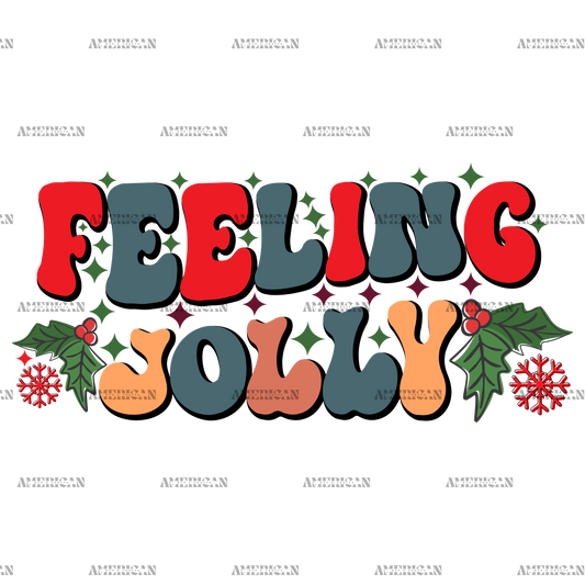 Feelin Jolly-9 DTF Transfer
