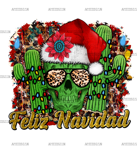 Feliz Navidad DTF Transfer
