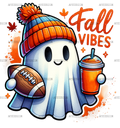Football Fall Vibes-3 DTF Transfer